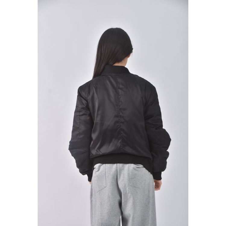 (L) the style box飛行黑色外套二手衣, , large