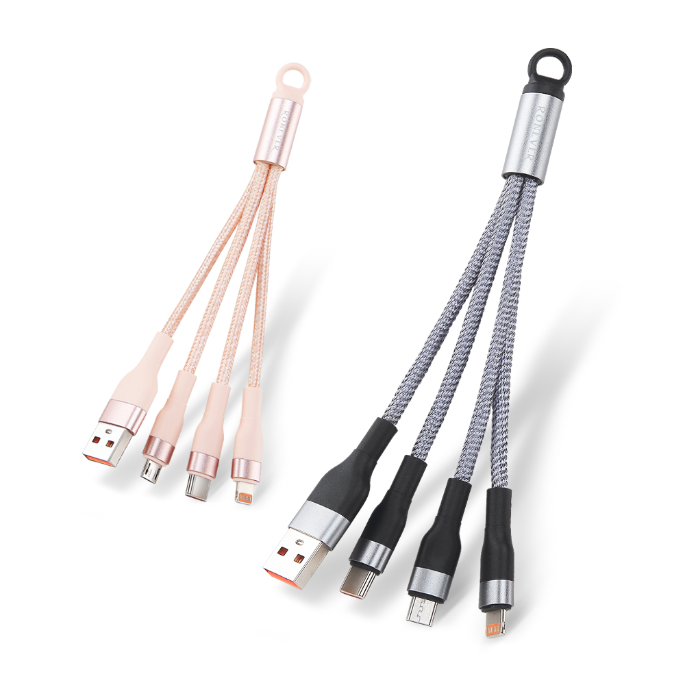 [RONEVER] 多合一吊飾充電線 VPC191 太空灰, , large