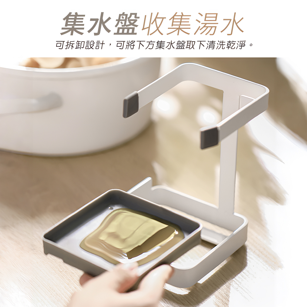 【上手家居】廚房立式鍋蓋架 白色(廚房收納/鍋蓋收納架/廚房鍋蓋架/鍋鏟架/湯匙架/湯勺架/鍋蓋置物架), , large