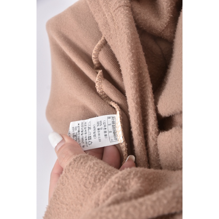 (XL) luck字母棕色洋裝二手衣, , large