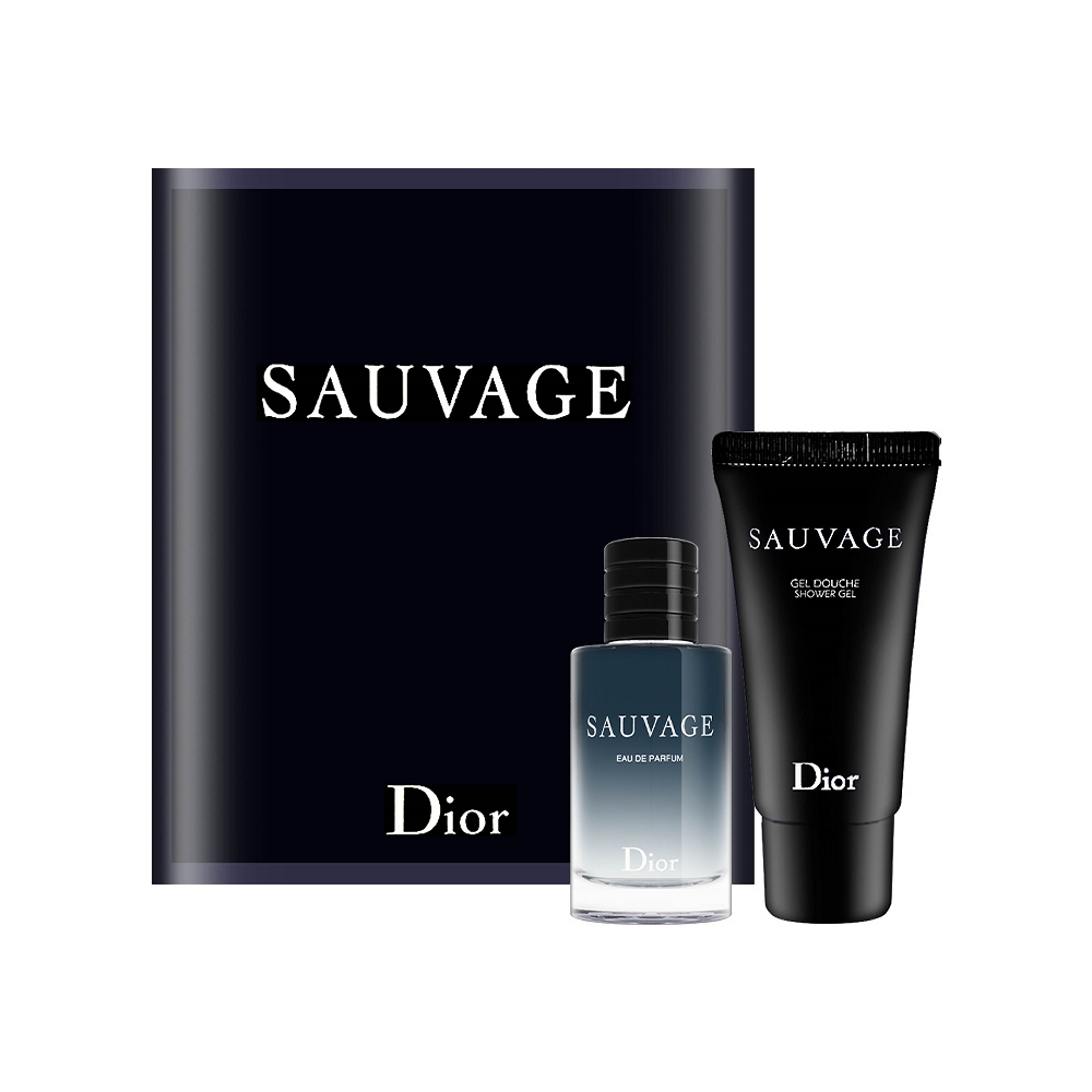 【Dior迪奧】SAUVAGE曠野之心淡香精經典兩件組禮盒, , large