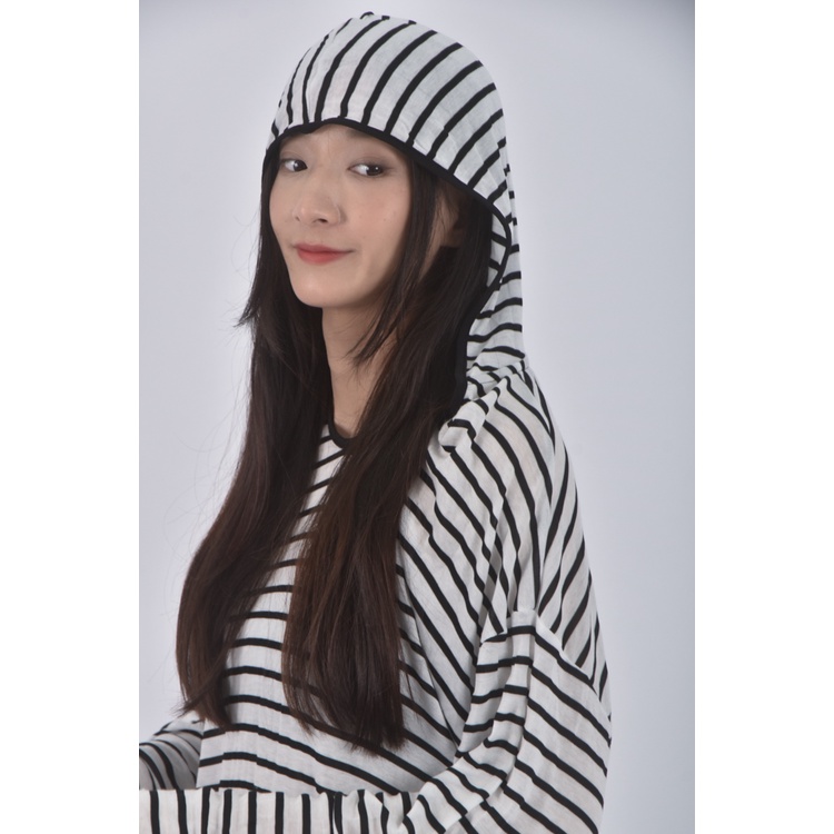 (2XL) bw benwo條紋白色長袖上衣二手衣, , large