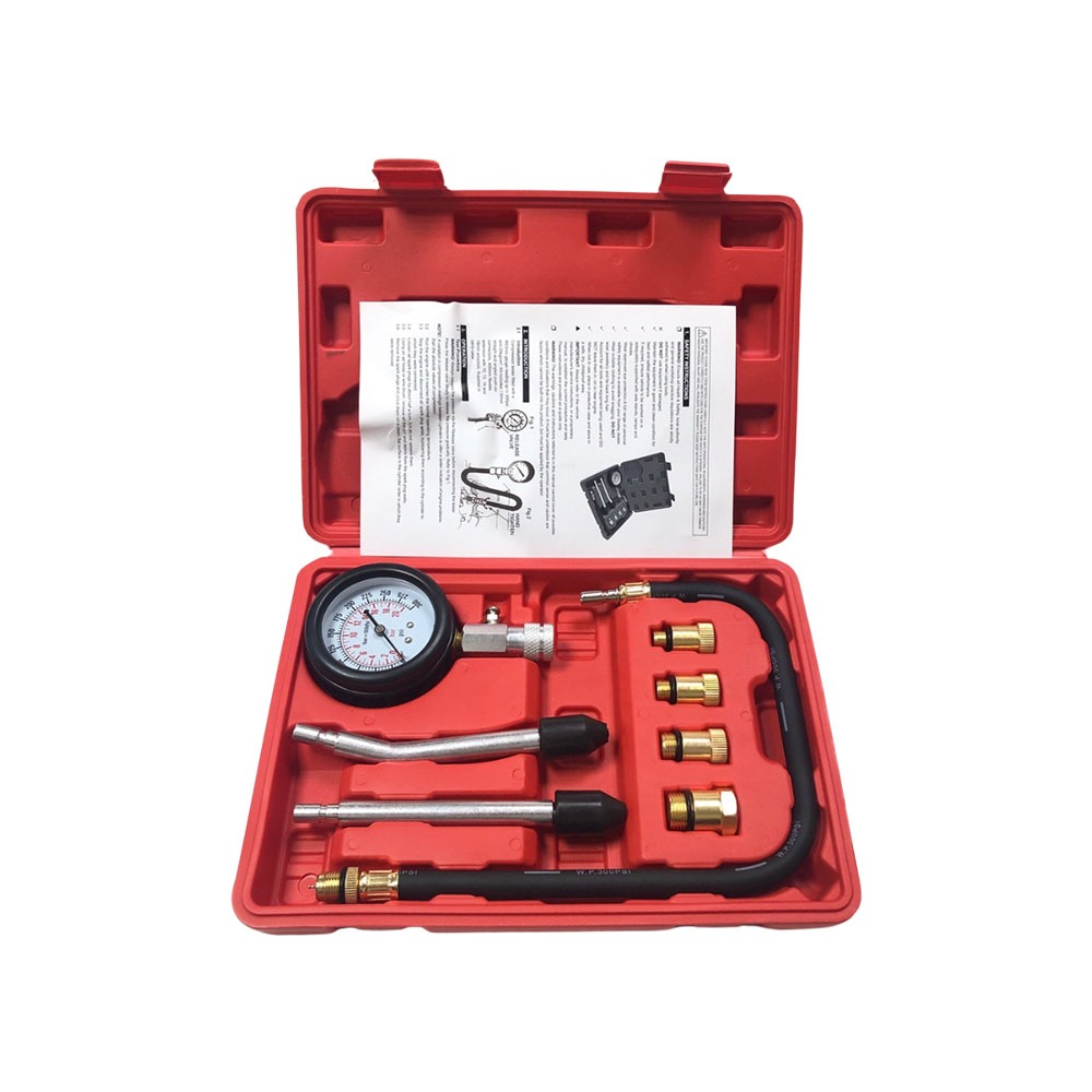 Cylinder pressure gauge, universal model for automobiles and motorcycles, , large