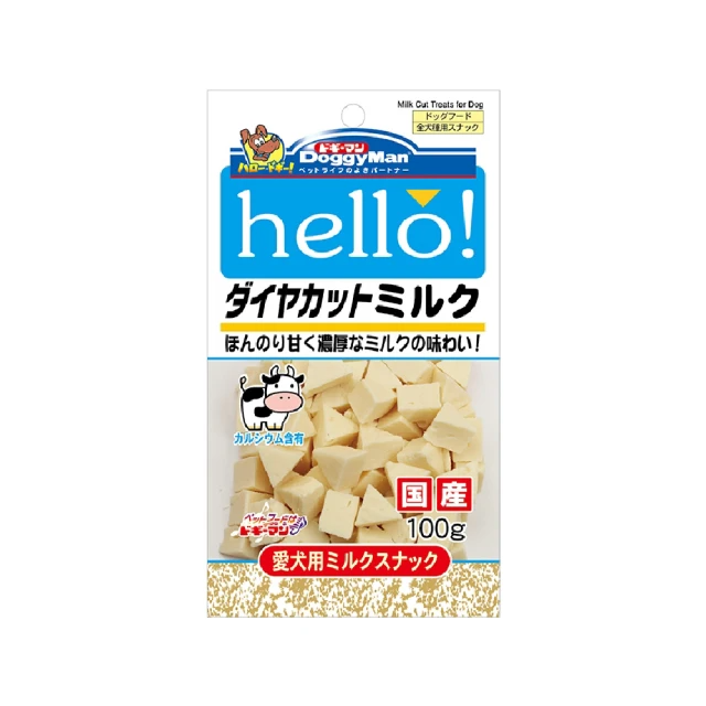 犬用Hello角切乳香牛奶塊 100g, , large