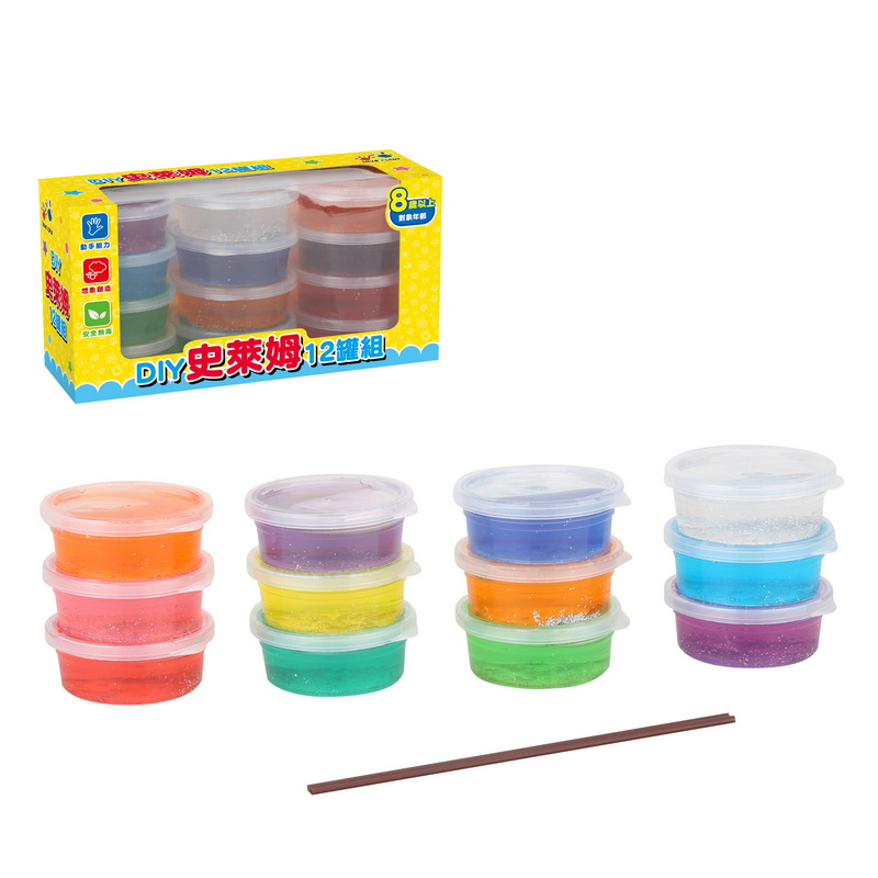 Jelly slime 12 cans boxed, , large