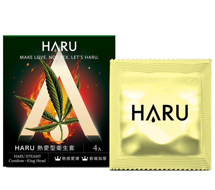 【HARU含春】熱愛型保險套 4入X2盒 衛生套, , large