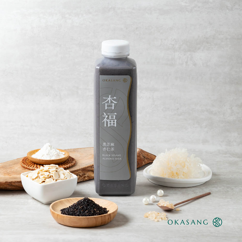 [日進生技]O卡桑黑芝麻杏仁茶 ｜ 營養滿滿 ｜ 1000ml*1, , large