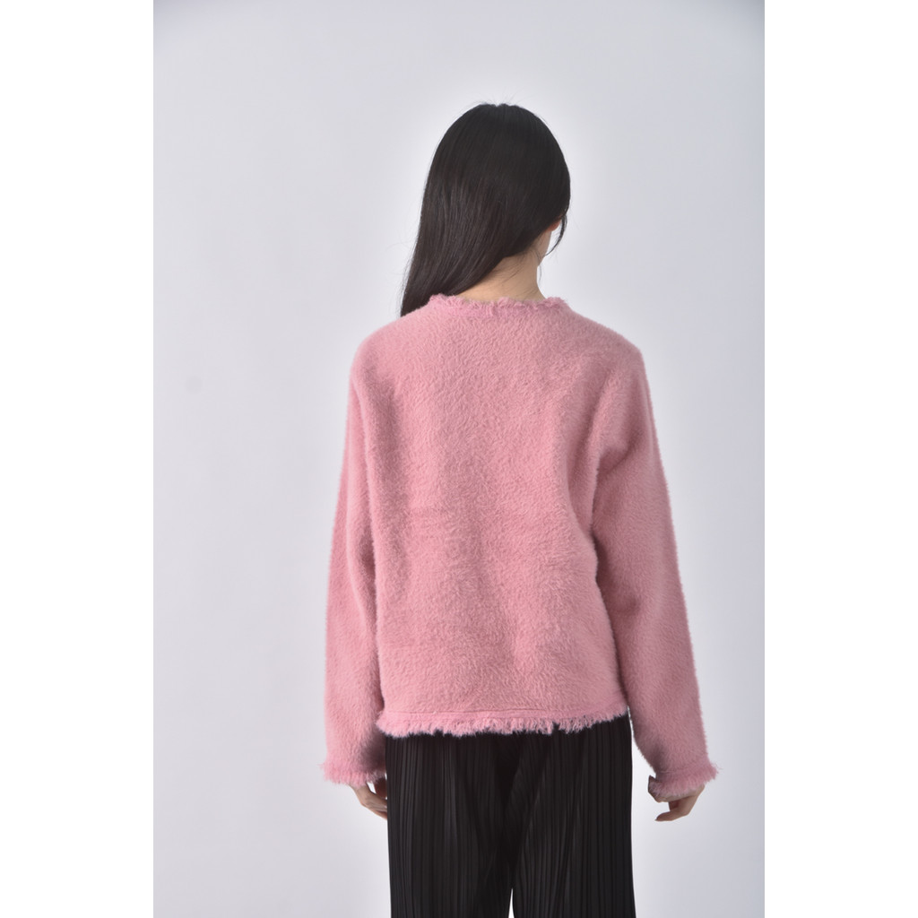 (L) niceioi毛毛粉色外套二手衣, , large