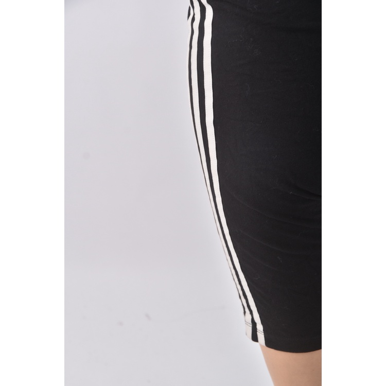 (S) adidas運動緊身黑色短褲二手衣, , large
