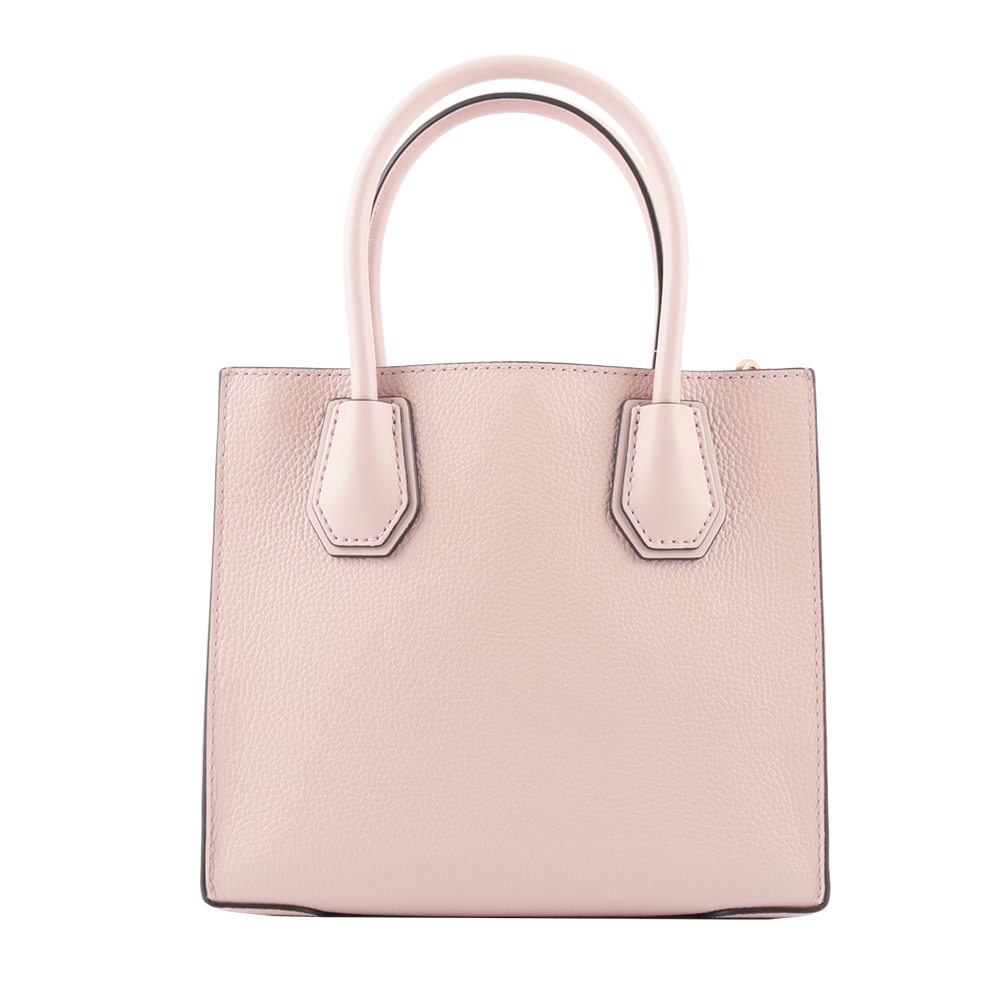Michael Kors Mercer Logo吊飾荔枝皮革二用包/粉色, , large
