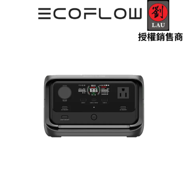 [劉氏國際]EcoFlow RIVER 3 Plus 戶外儲能電源, , large