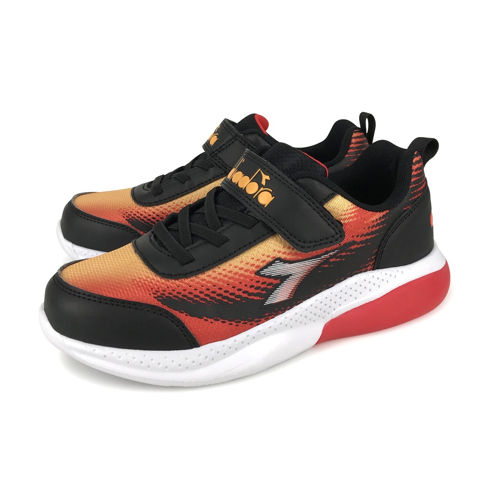 DIADORA迪亞多那 輕量兒童專業跑鞋 童運動鞋 童鞋 寬楦 透氣 康特杯 保護後跟 吸震 減壓 防滑 黑紅 藍綠 紫, , large