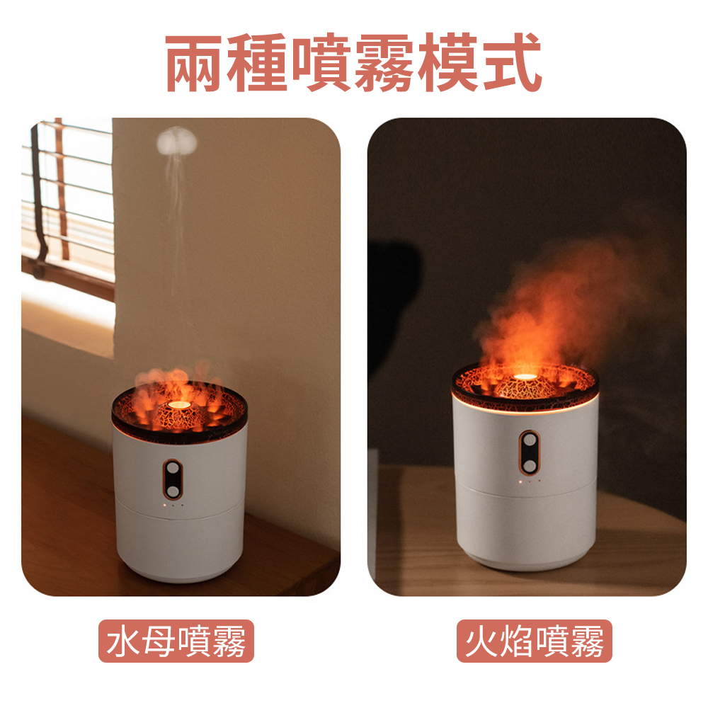 🌋 Volcano-Shaped Stunning Humidifier 🌋, , large