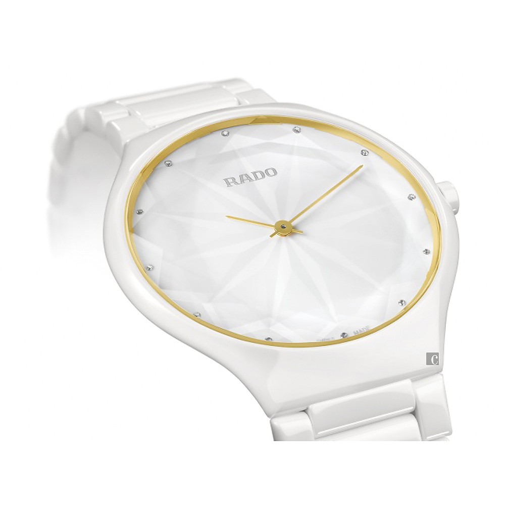 RADO 雷達 True Thinline真薄系列星鑽限量版腕錶-39mm R27007702, , large