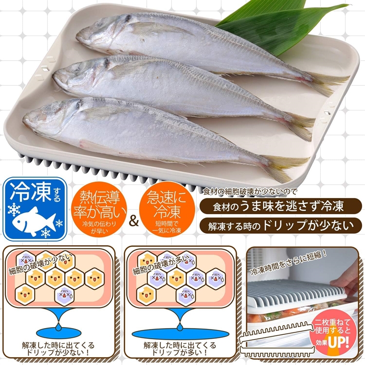 Aluminum alloy quick thawing tray (L), , large