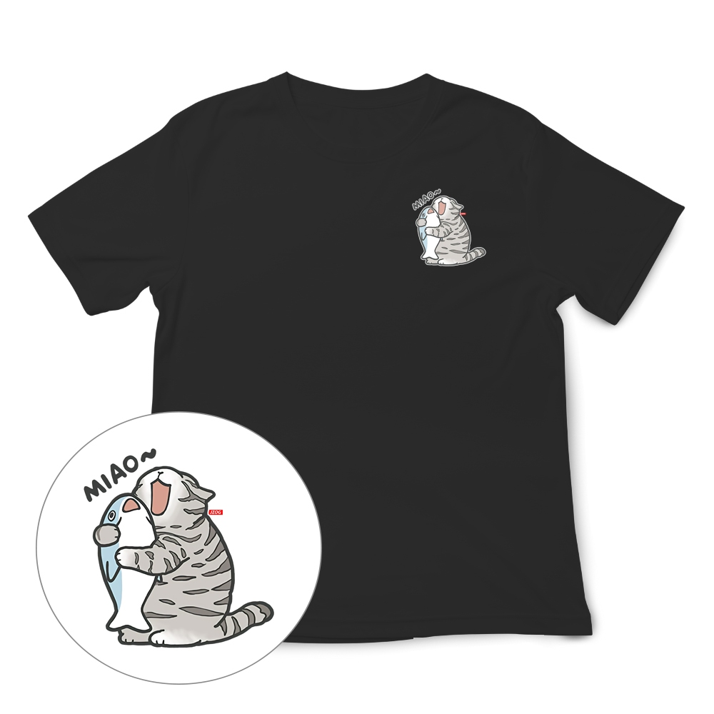 JZ TEE Cat~Fish Ah Graphic Tee, , large