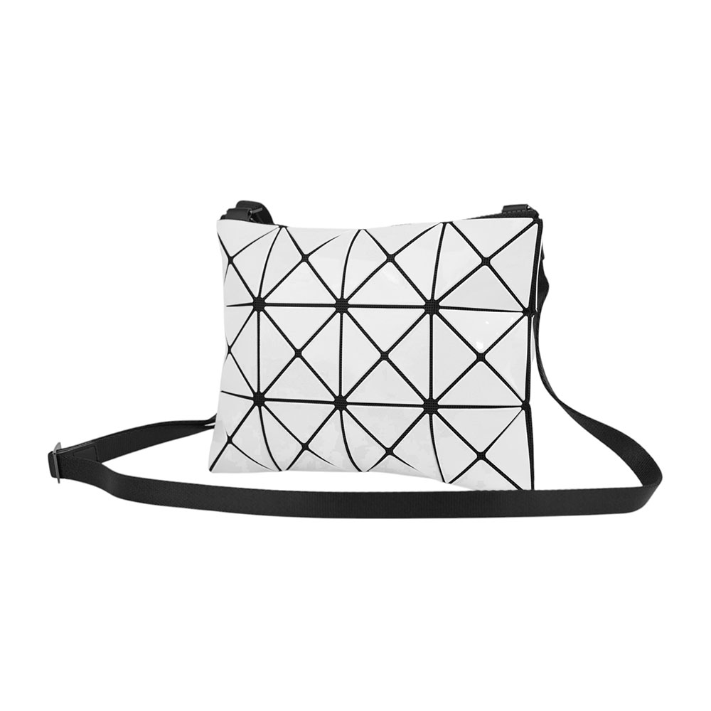 ISSEY MIYAKE BAO BAO LUCENT 3X4 亮面斜背包/白色, , large