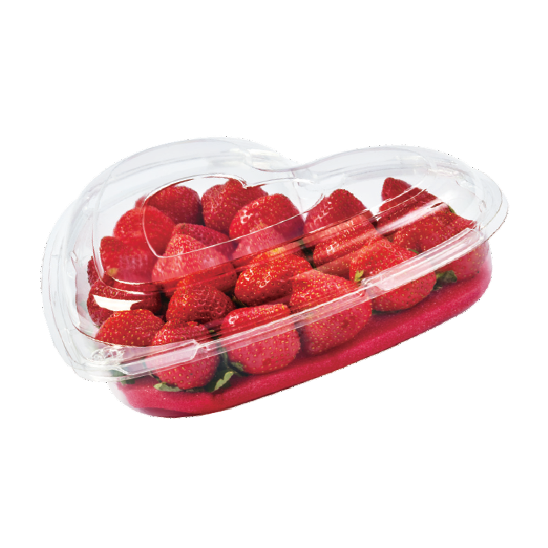 Taiwan Strawberry Heart Shape/box, , large