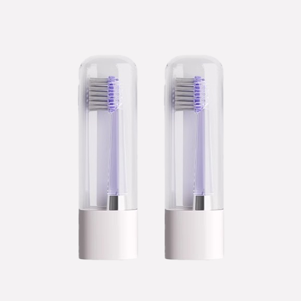 ]JIMOK J6 PRO電動牙刷刷頭兩入組(護齦型刷毛)-太空銀