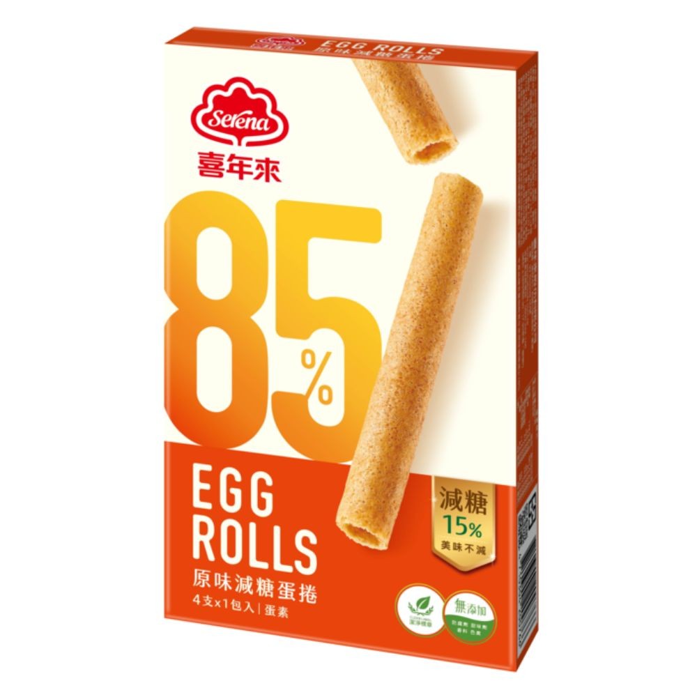 喜年來85原味減糖蛋捲隨手包, , large