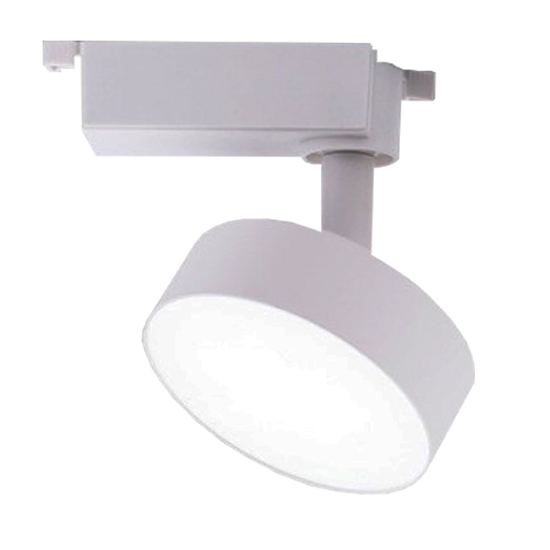 SK-MR-15W 15W Simplified Microwave Induction Track Light (Natural Light - Straight Cylindrical)
