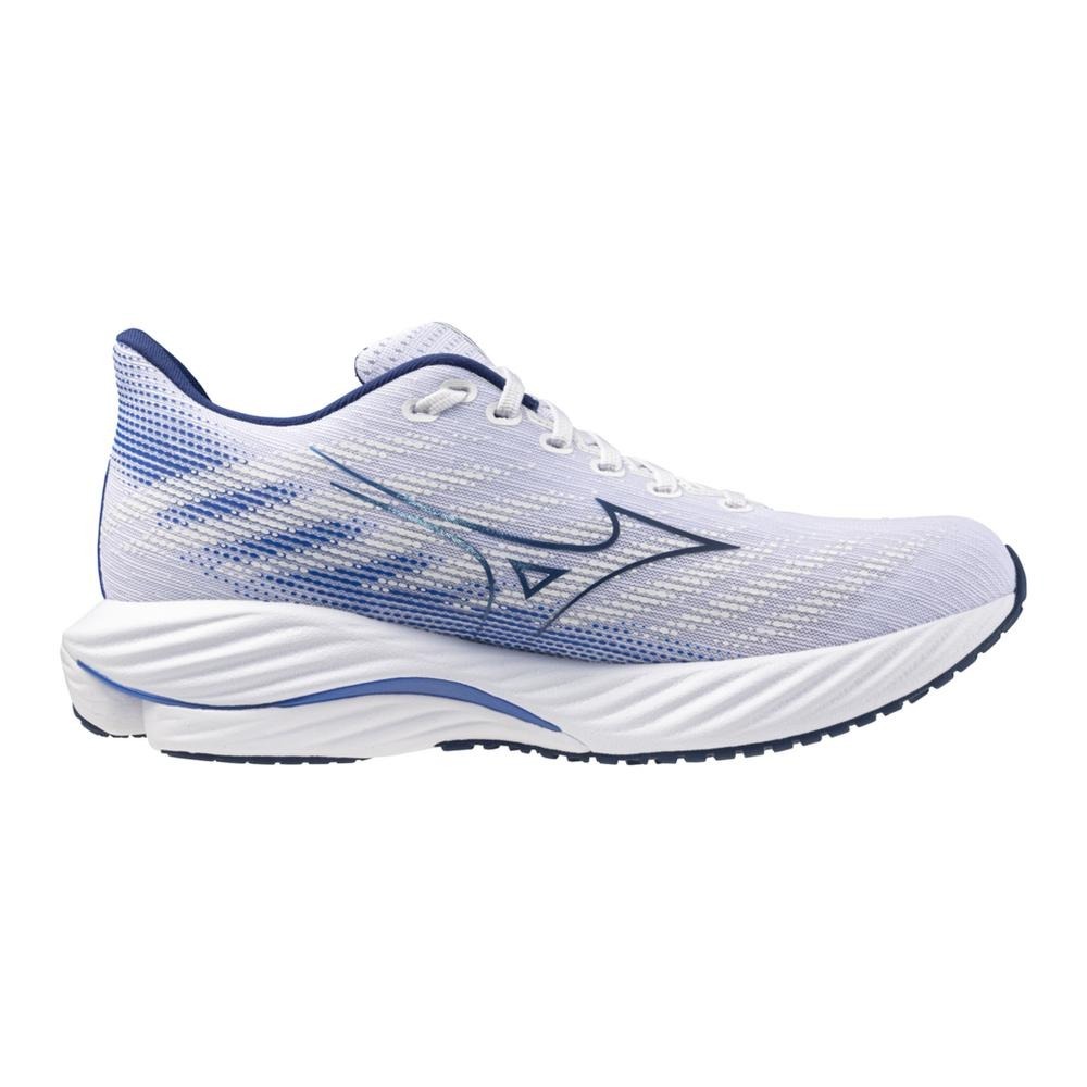 MIZUNO WAVE RIDER 28 男慢跑鞋 超寬楦 運動鞋 白藍 J1GC240401 【樂買網】, , large