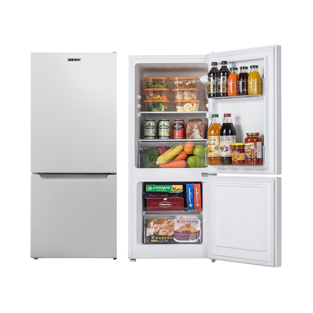 HERAN 117L Top Refrigerator Bottom Freezer Double Door Refrigerator HRE-B1261U, , large