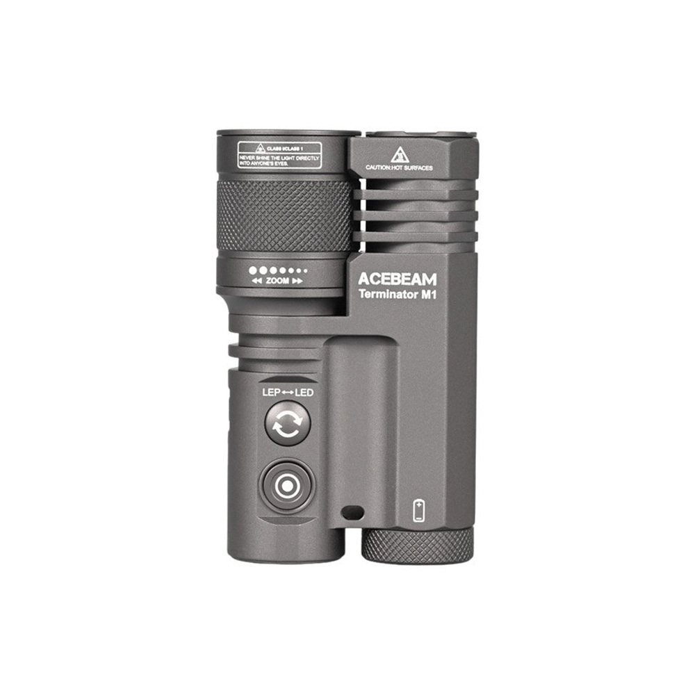 【電筒王】ACEBEAM Terminator M1 3500流明 1600米 雙光源變焦手電筒 LEP/LED一鍵切換, , large