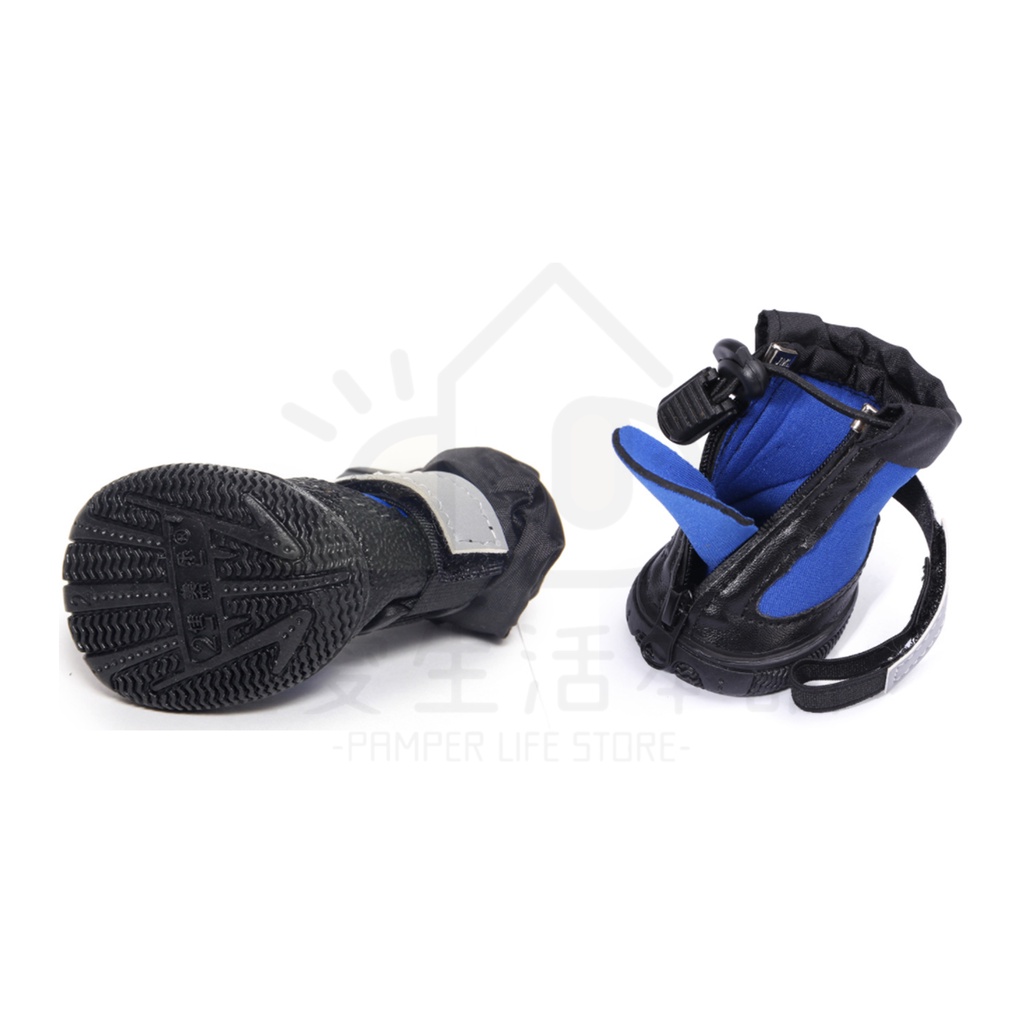 【寵愛生活本舖】寵物中筒拉鍊式縮口休閒犬鞋 不掉 狗鞋 大狗鞋 小狗鞋 寵物鞋, , large