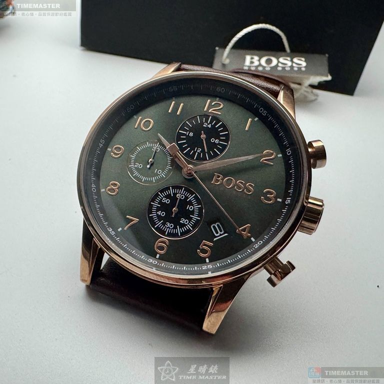 [TIMEMASTER] BOSS watch, 44mm, HB1513496, , large
