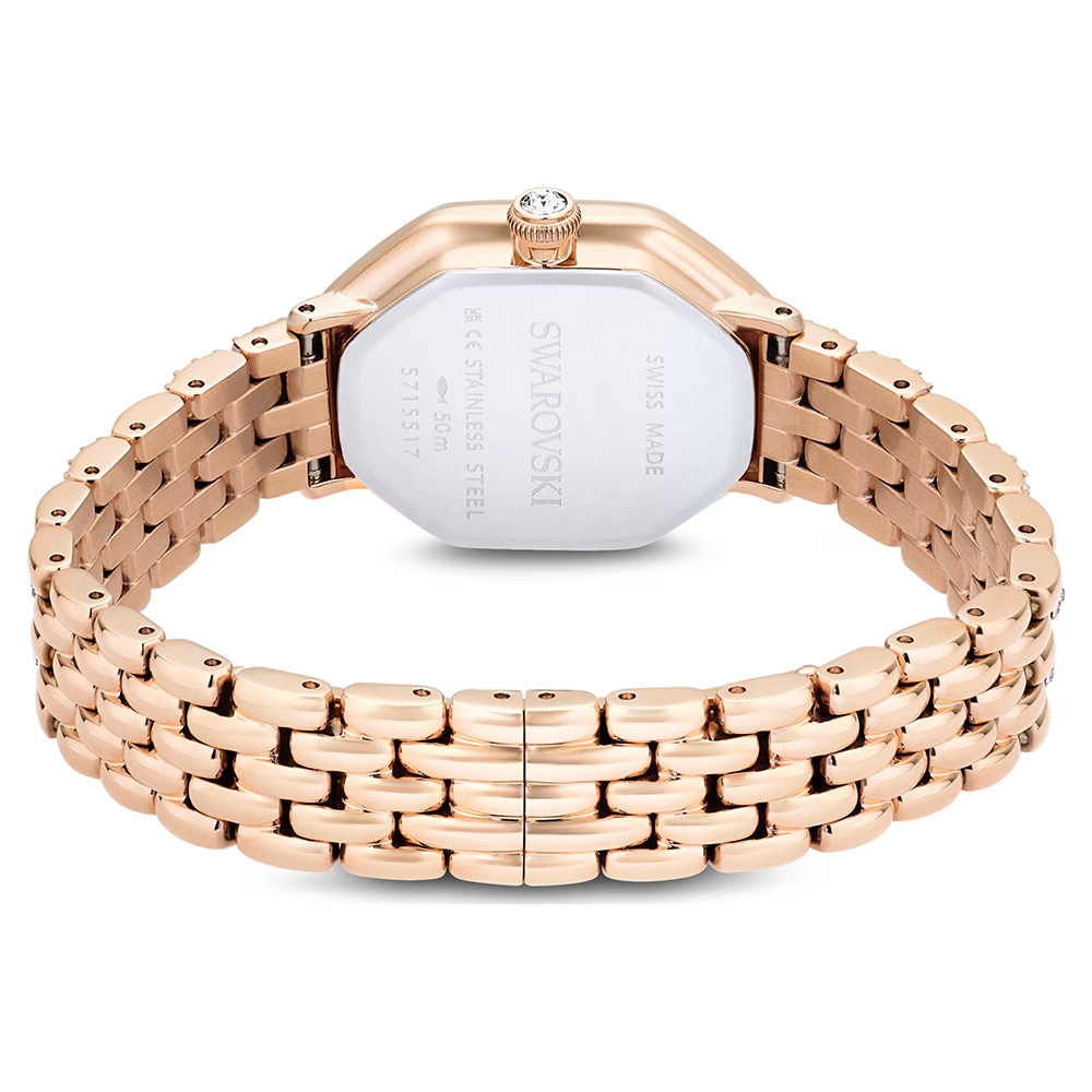 SWAROVSKI 施華洛世奇 Dextera 永恆優雅水晶八角手錶 女錶-32 x 23mm(5715517), , large