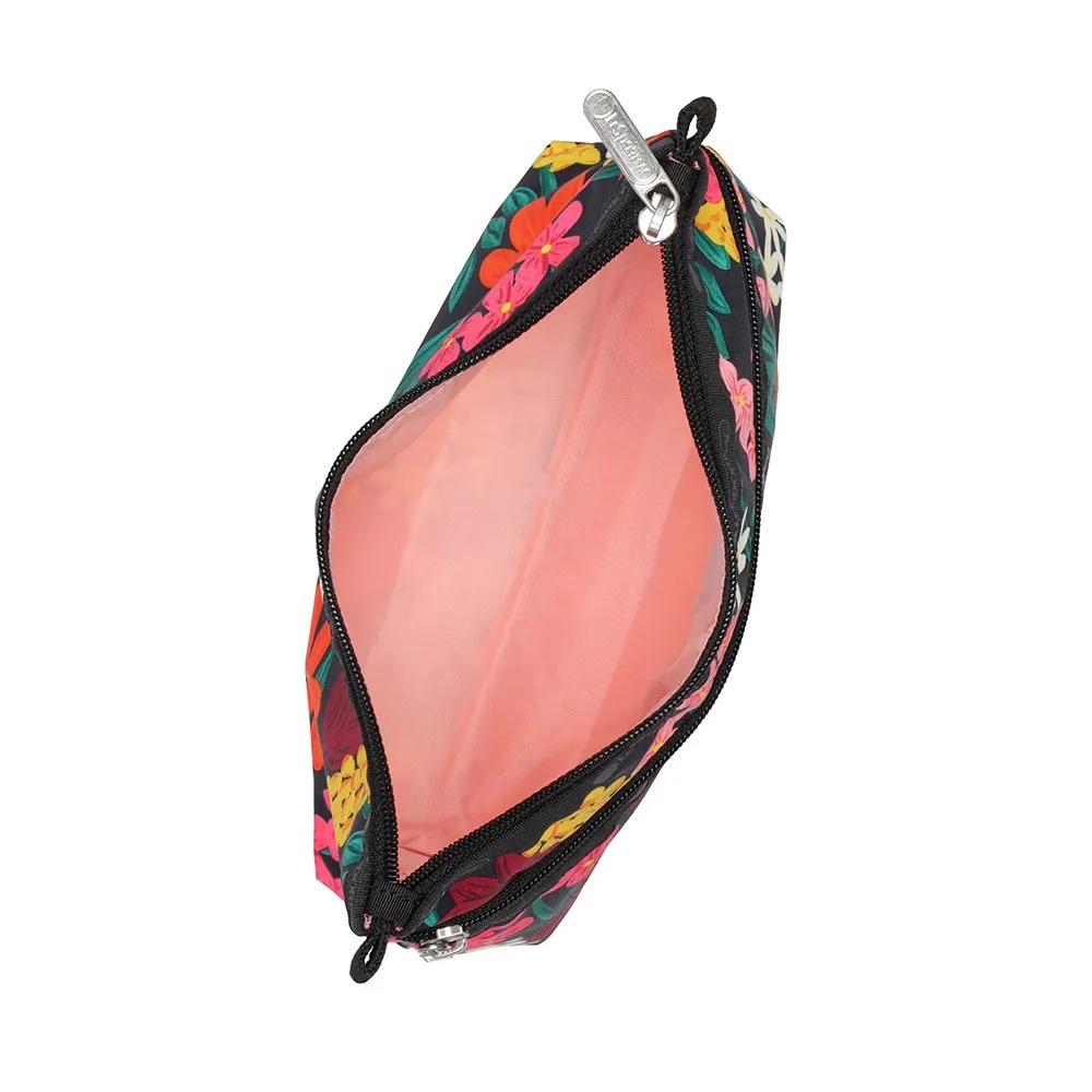 LeSportsac COSMETIC CLUTCH 雙層拉鍊化妝包 - 繽紛花園, , large