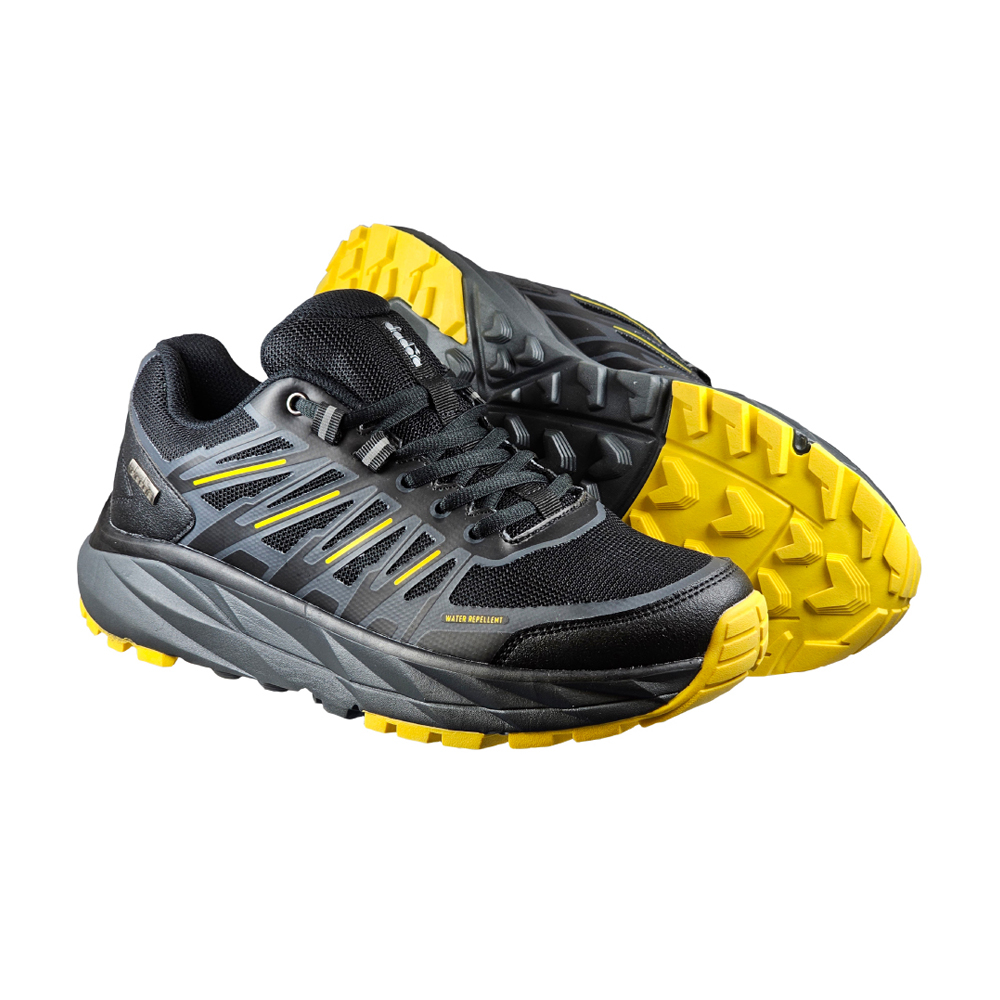 DIADORA迪亞多那 防潑水戶外越野鞋 男運動鞋 男鞋 登山鞋 寬楦 高腳背 輕量 吸震 散熱 耐磨 防滑 灰 黑, , large