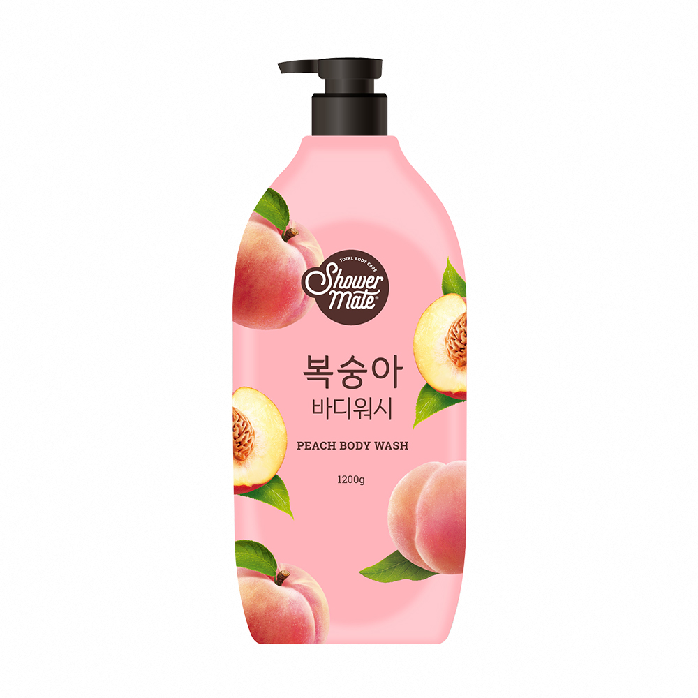 [韓麗國際]SHOWER MATE微風如沐果香沐浴乳1200g(棉花籽/蔓越莓/香甜柚/甜蜜桃/沁萊姆)