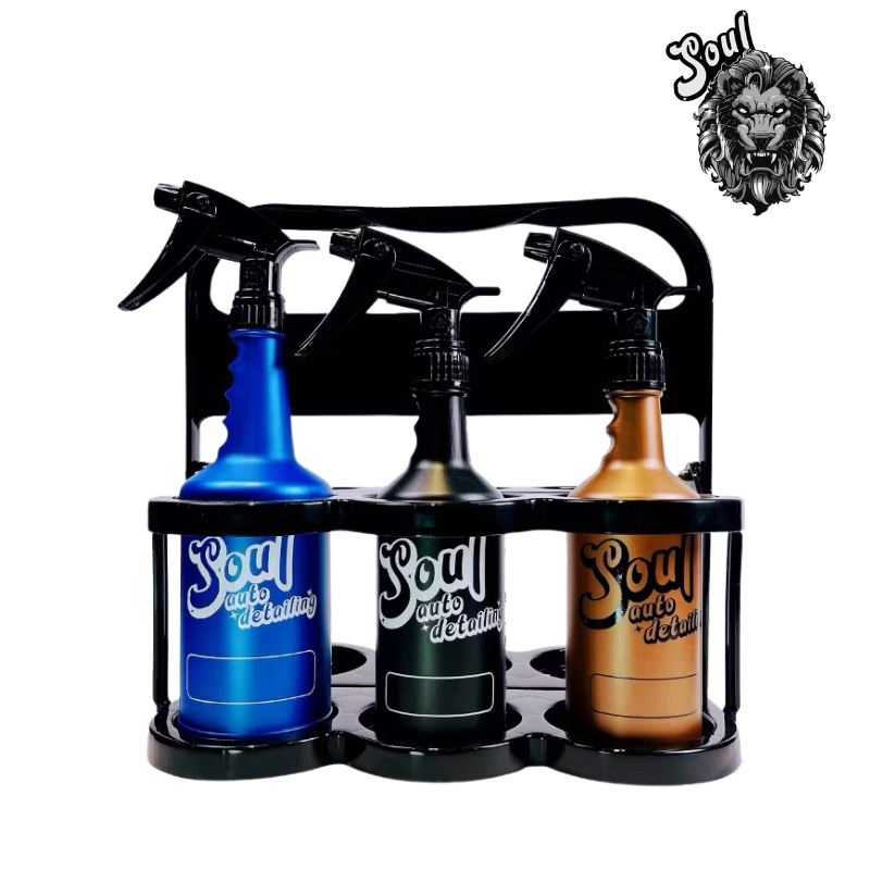 【Soul】特製加大 折疊藥水提籃 (9CM大孔徑/洗車收納/手提籃/啤酒籃) 加厚耐用款, , large