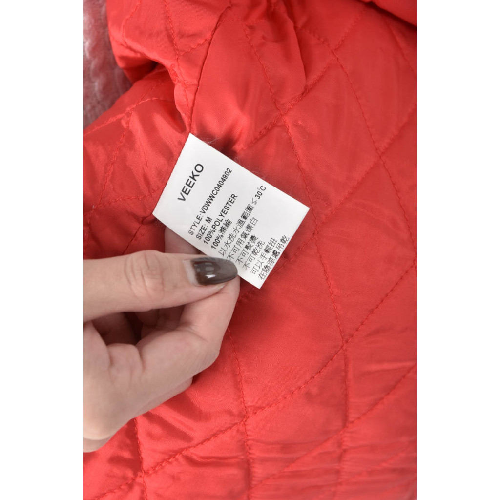 (S) veeko大衣紅色外套二手衣, , large