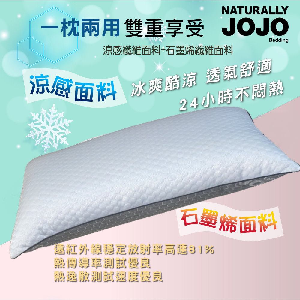 [Sleep Cotton House] [NATURALLY JOJO] Graphene Superconducting Winter and Summer Independent Tube Pillow, , large