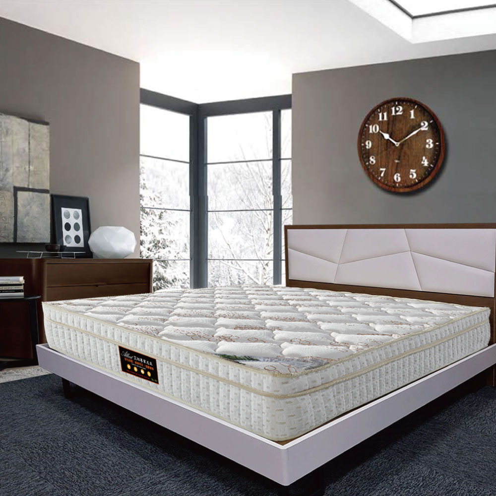 【文創集】抗菌乳膠一線鋼彈簧床墊-3.5尺單人, , large