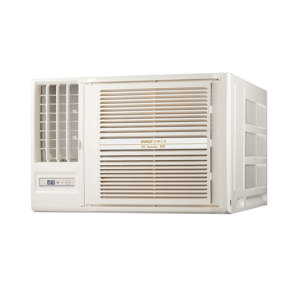 SANLUX 台灣三洋 4-6坪 一級能效 R32變頻窗型冷氣 左吹冷暖空調 SA-L36VHR, , large