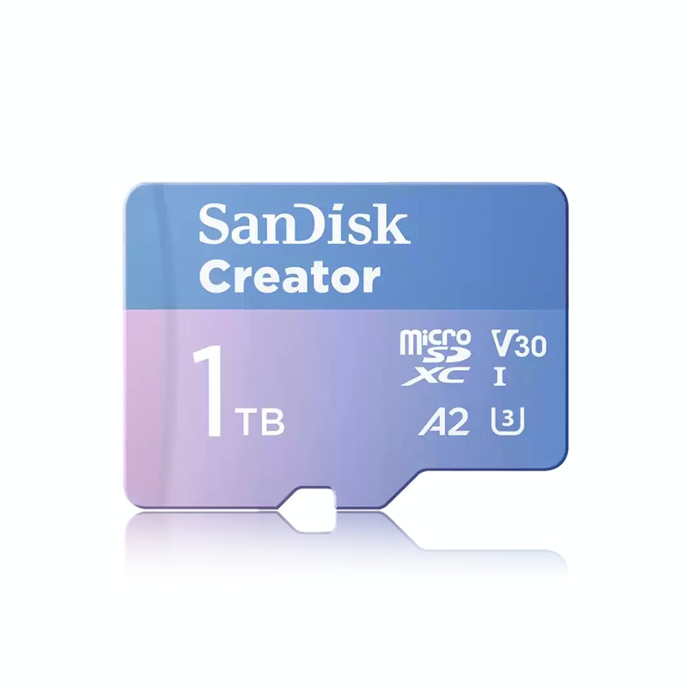 【SanDisk】 Creator 1TB UHS-I U3 A2 V30 microSDXC 記憶卡, , large