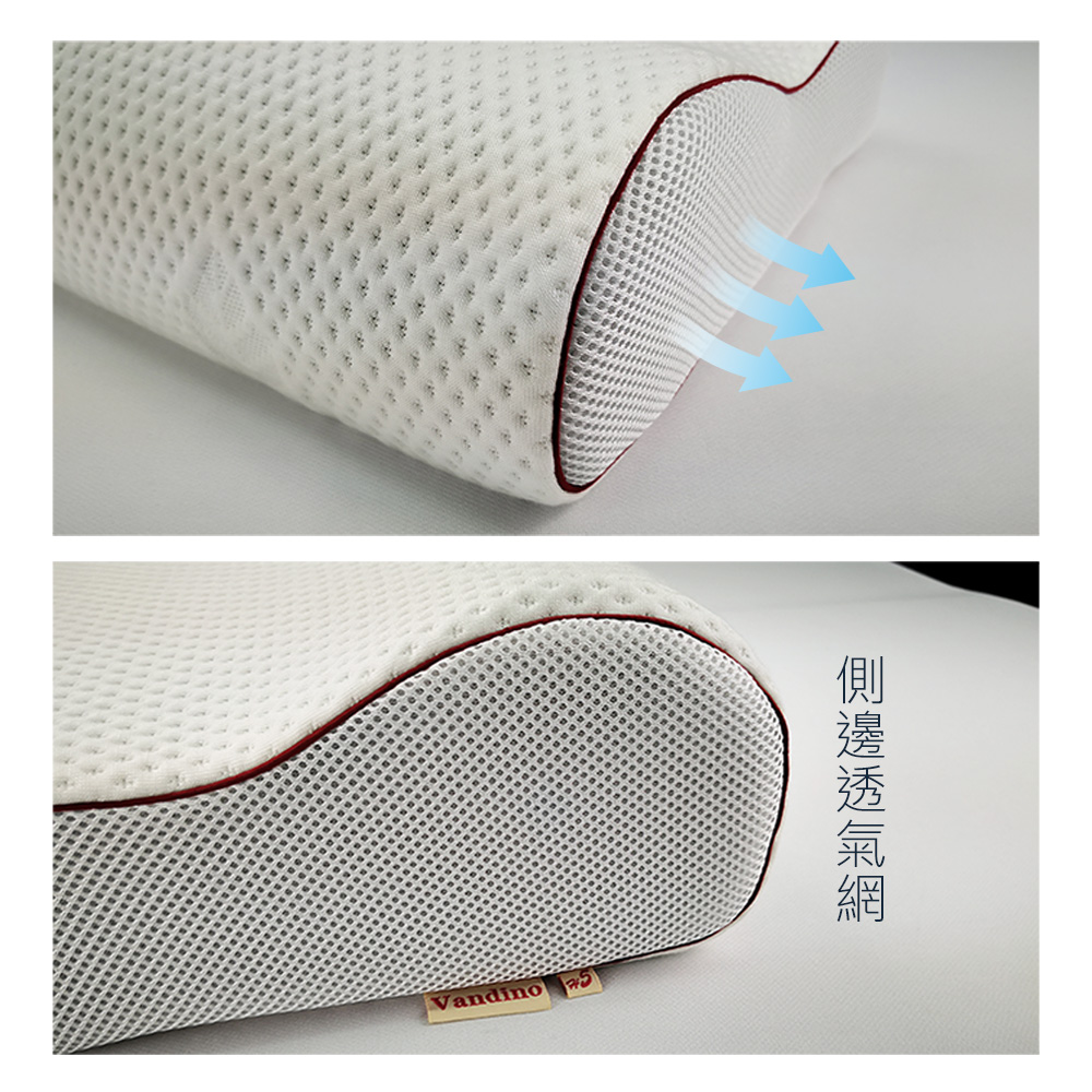 【 Vandino 】備長炭抗菌天絲可調式記憶枕（六種高度可供選擇）贈#1cm側墊片x3, , large