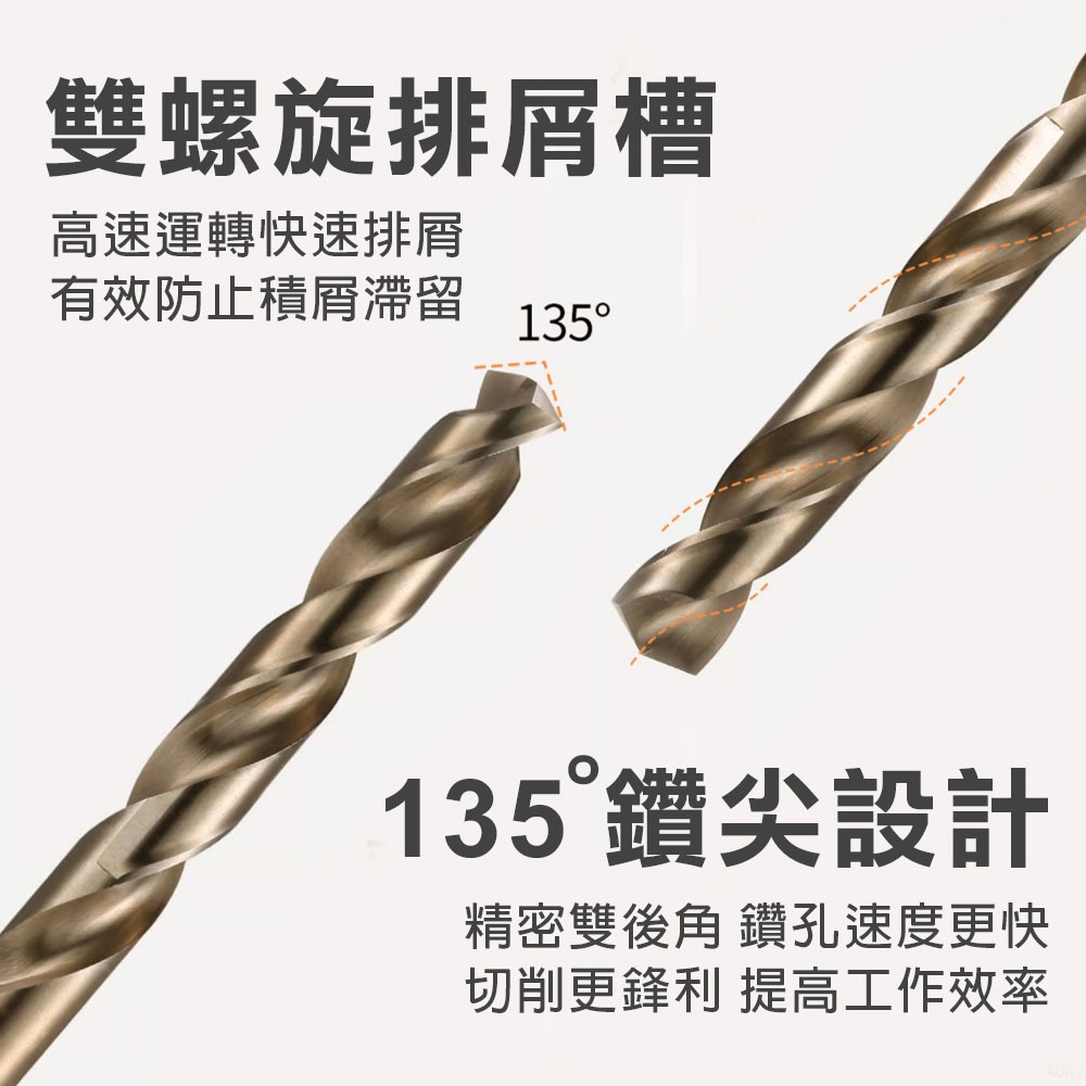 直柄麻花鑽鑽頭組25支組, , large