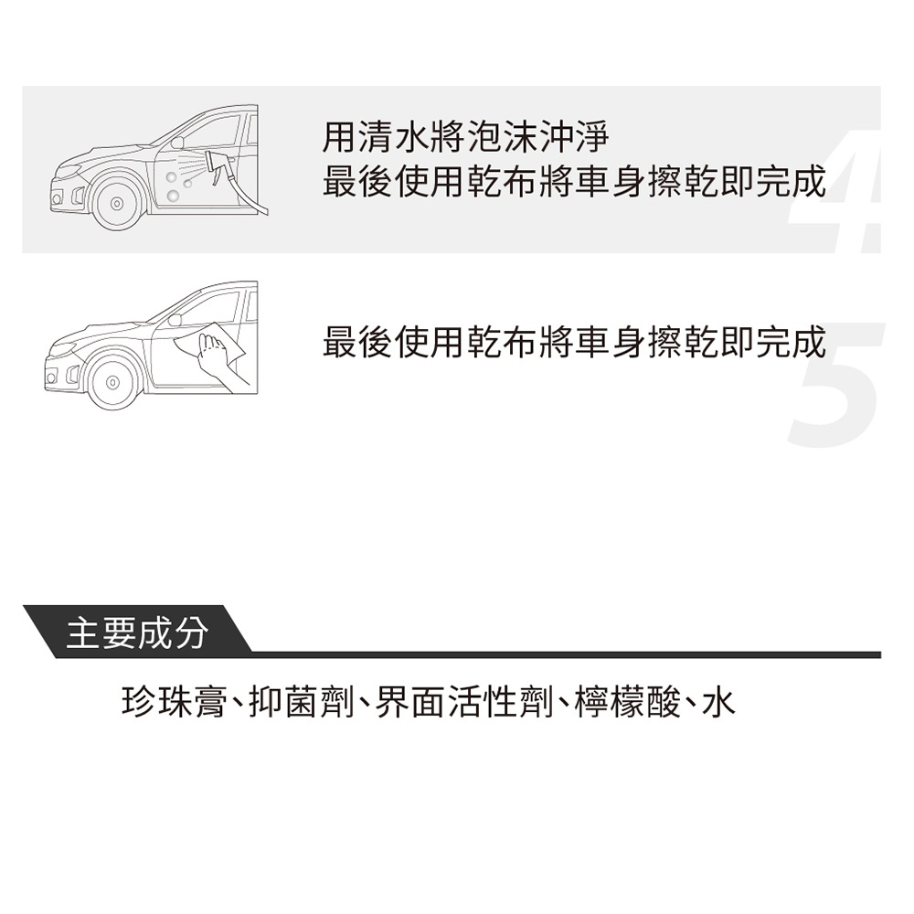 【CAR WAY】Black Pearl Car Wash Wax Enhancer + Free Car Wash Sponge (Black Pearl Car Wash, Waxing), , large