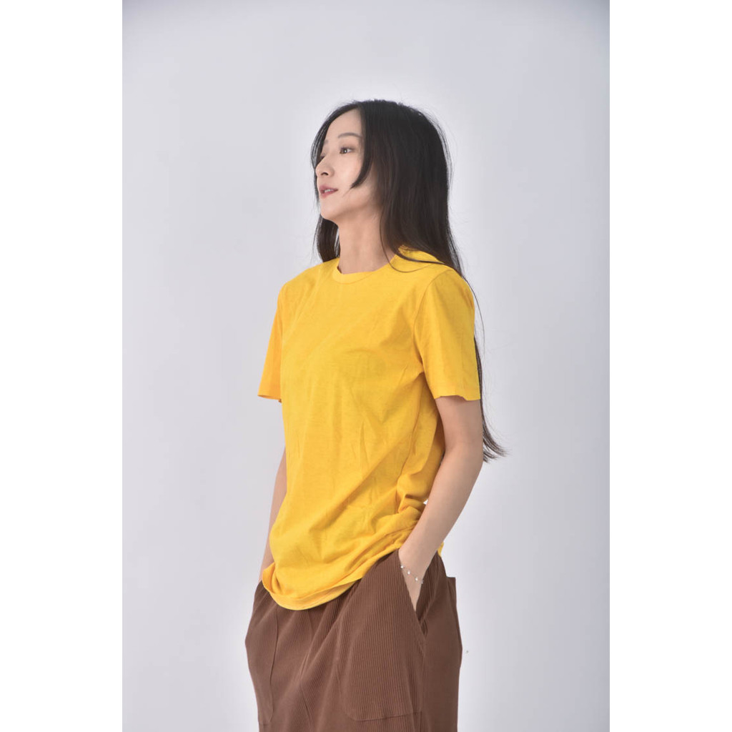 (S) tete a tete黃色短袖上衣二手衣, , large