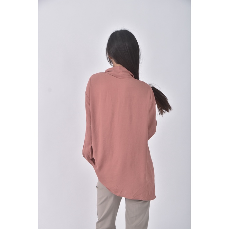 (M) pazzo質感紅色襯衫上衣二手衣, , large