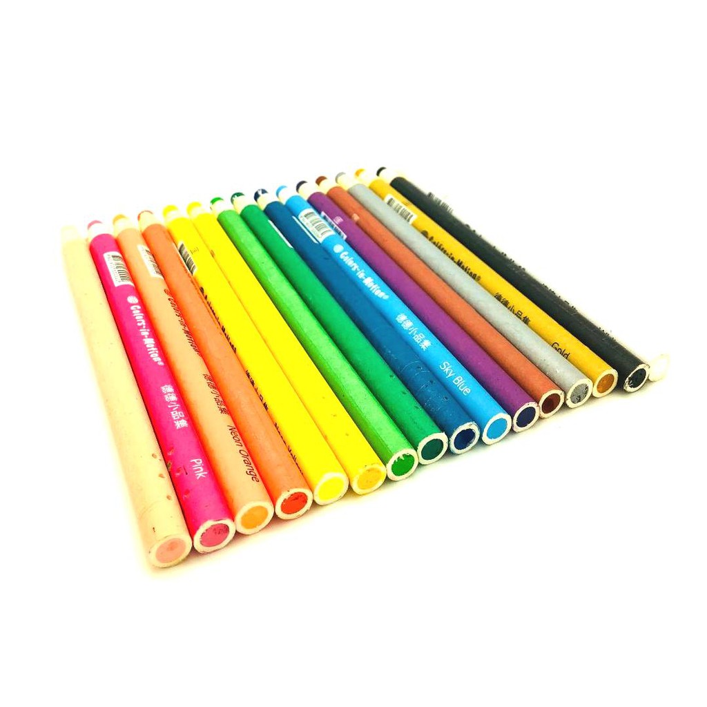 德德小品 紙捲蠟筆-單支*菜單可用黃, , large