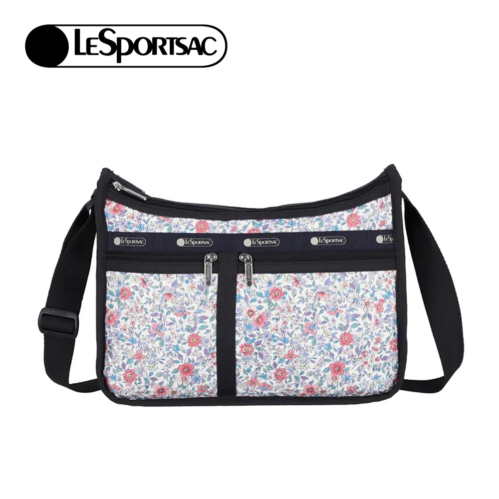 Lesportsac Deluxe Everyday Bag 奢華斜背包 - 織錦花語, , large
