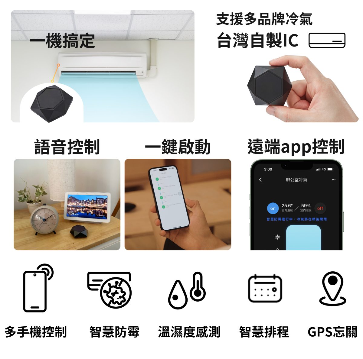 【AIFA】i-Ctrl AC Plus / smart AC remote / wifi remote, , large