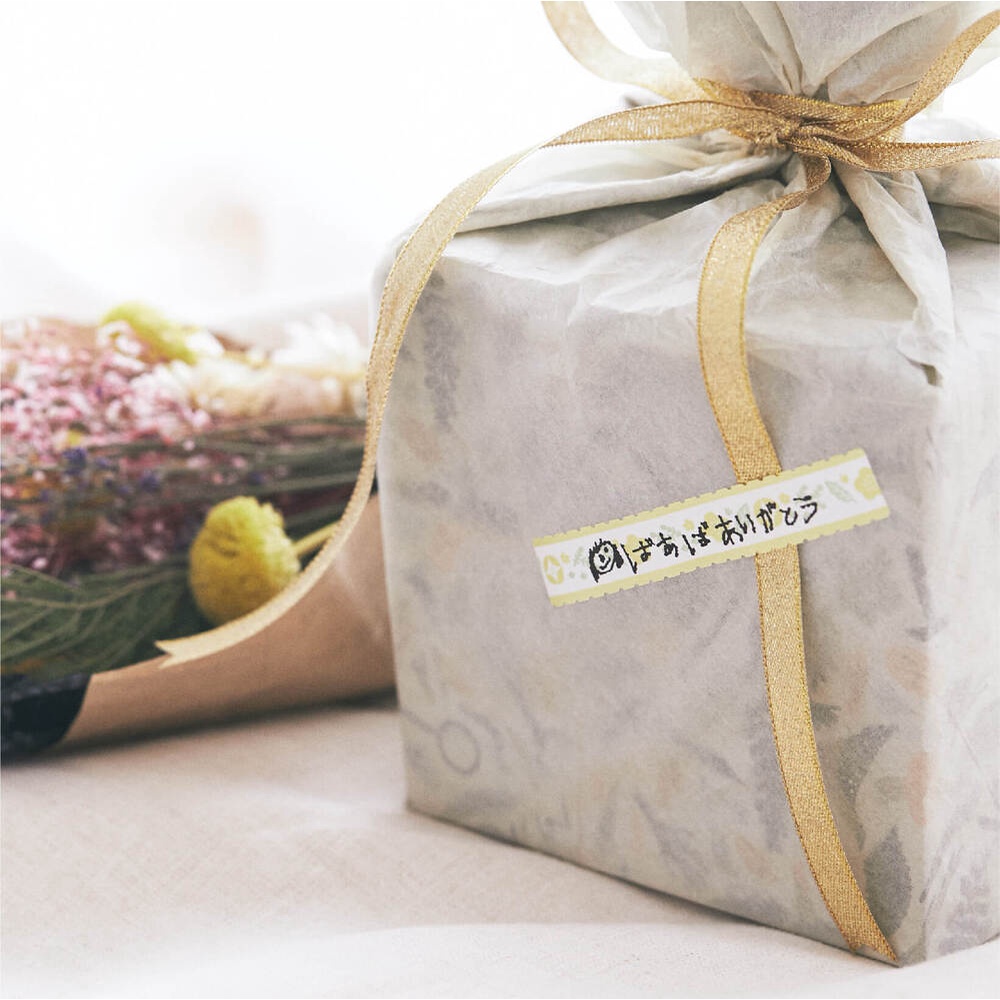 *需預訂【KING JIM】TEPRA LITE 熱感式標籤薄膜自黏膠帶 15mm金色(TPT15-015), , large