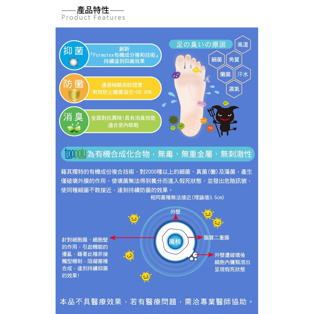 【BVD】防黴消臭船型男襪-B517 男襪 短襪 毛巾襪, , large